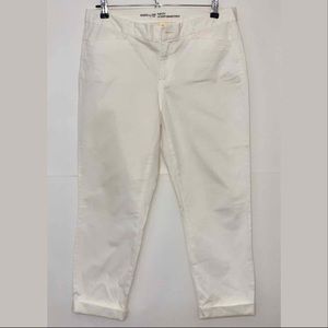 Gap White Khakis